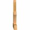 Ekena Millwork Richland Rough Sawn Timber Gable Bracket, Western Red Cedar, 72"W x 42"H x 4"D x 6"F, 14/12 Pitch GBW072X42X0406RIC00RWR - alternate 5